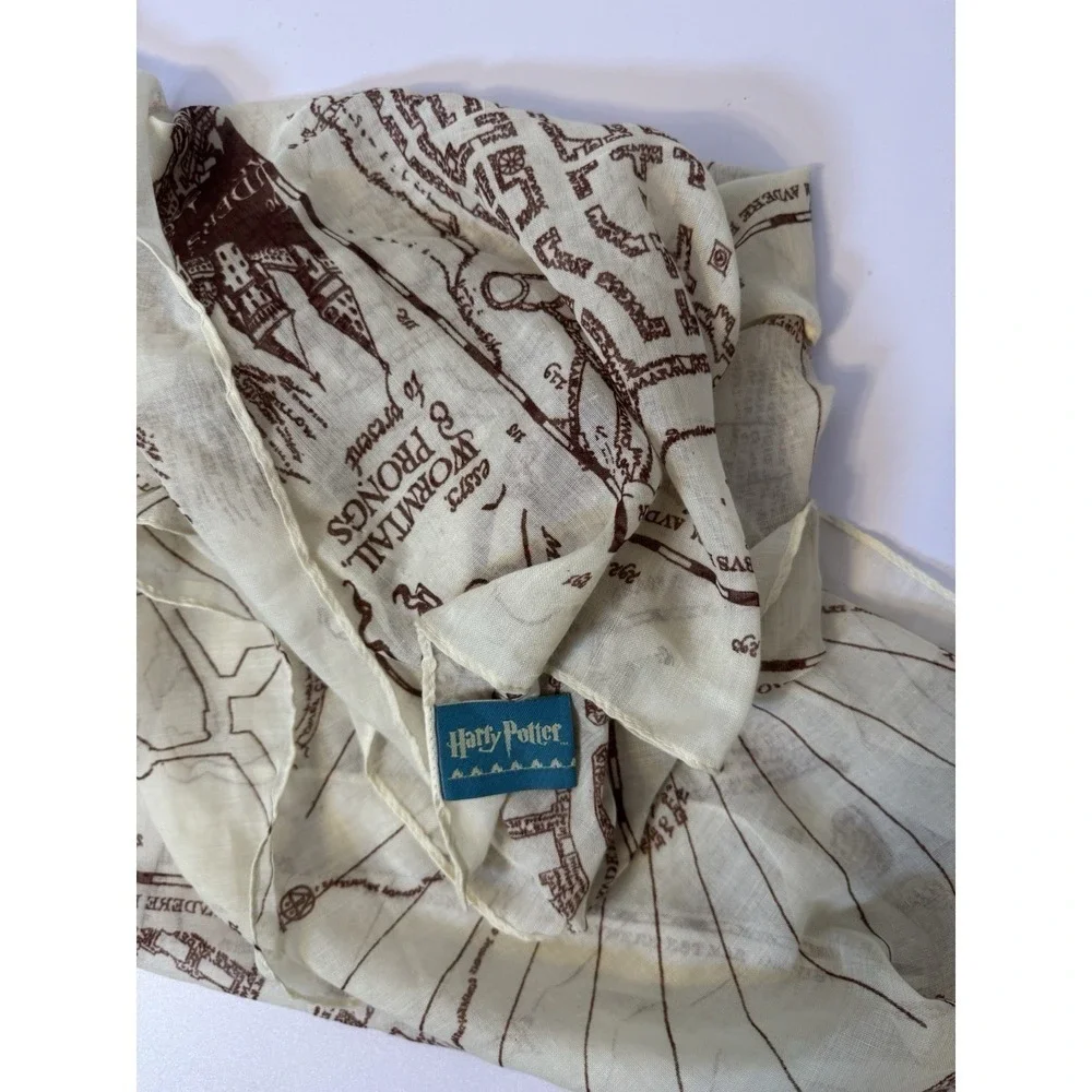 Marauders Map Mischief Makers Scarf, Wizarding Trunk, Harry Potter,‎ Hogwarts HP